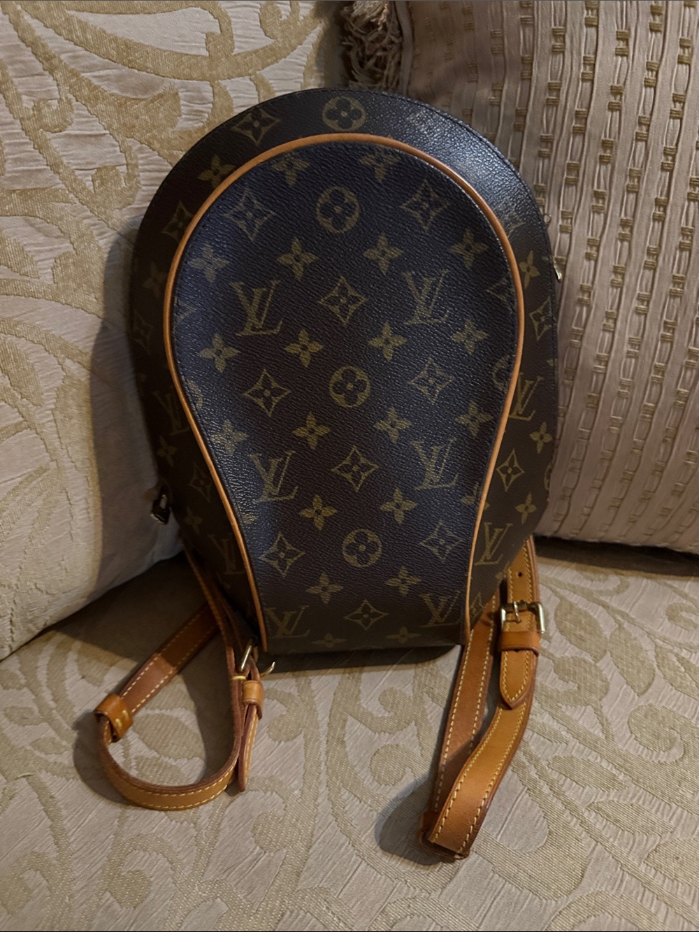 Louis Vuitton Brown Monogram Ellipse Backpack preloved